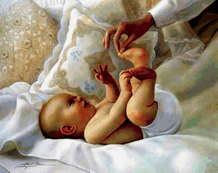 Дитя - картина, дети - предпросмотр