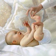 Схема вышивки «Дитя»