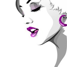 Схема вышивки «женский образ»