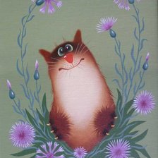 Схема вышивки «Очаровательные котейки Александра Зотова»