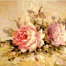 Схема вышивки «Роза»