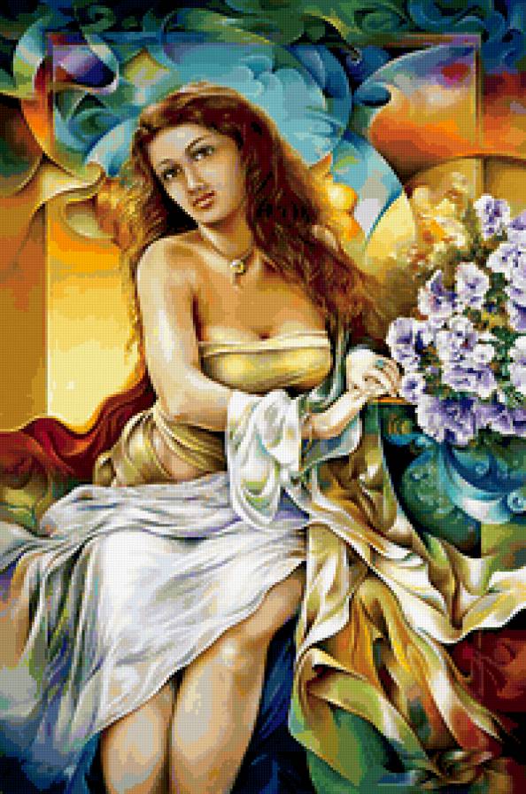 женский образ в живописи - предпросмотр