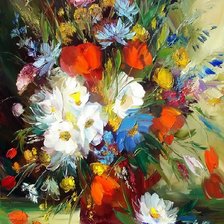 Схема вышивки «Натюрморт Сергеев»