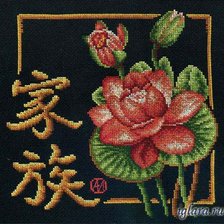 Схема вышивки «Семья»