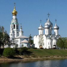 Схема вышивки «Храм»