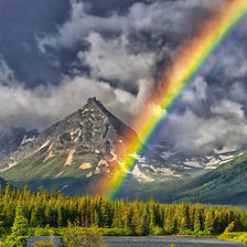 Схема вышивки «Радуга»