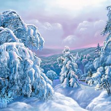 Схема вышивки «картина»