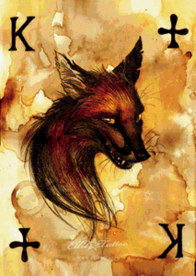 Лис - карта, лис - предпросмотр