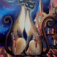 Схема вышивки «парочка»