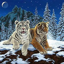 Схема вышивки «Братья по крови»