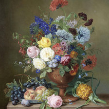 Схема вышивки «букет»