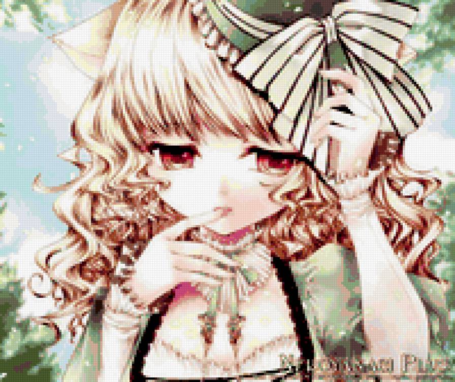 ДЕВОЧКА АНИМЭ - предпросмотр