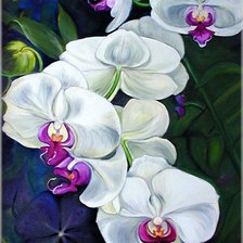 Схема вышивки «цветы»