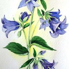 Схема вышивки «Колокольчики»