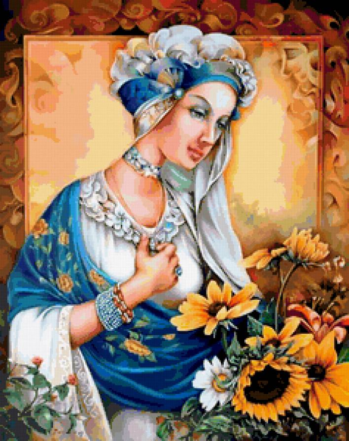 женский образ в живописи - предпросмотр