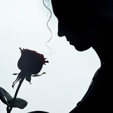 Схема вышивки «девушка»