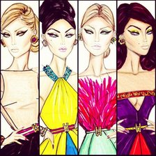 Схема вышивки «Set»