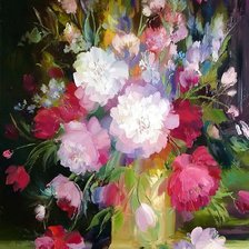 Схема вышивки «Натюрморт Сергеев»