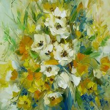 Схема вышивки «Натюрморт Сергеев»