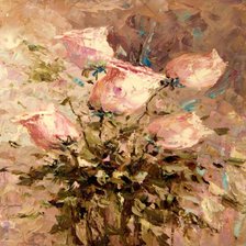 Схема вышивки «Тюльпаны»