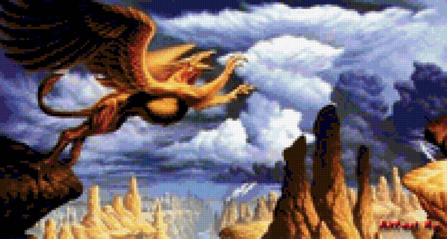 №272828 - грифоны - предпросмотр