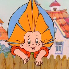 Схема вышивки «незнайка»