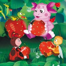 Схема вышивки «лунтик»