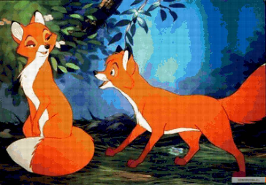 Лис и Пес - предпросмотр