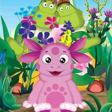 Схема вышивки «лунтик»