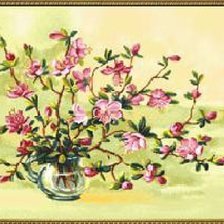 Схема вышивки «Багульник»