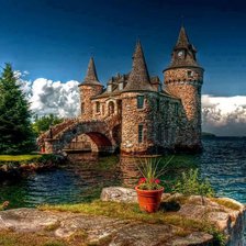 Схема вышивки «крепость»