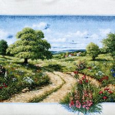 Схема вышивки «Тропинка»