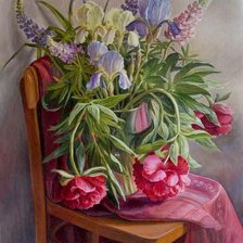 Схема вышивки «Букет»