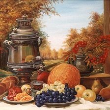 Схема вышивки «Дары осени»