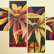 Схема вышивки «цветы»