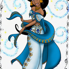 Схема вышивки «жасмин»