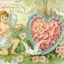 Схема вышивки «Валентинка»