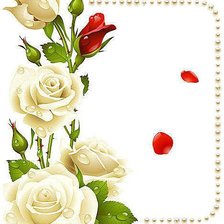 Схема вышивки «Розы»