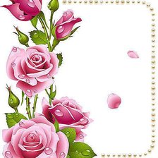 Схема вышивки «Розы»