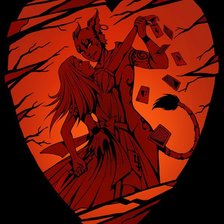 Схема вышивки «Alice»