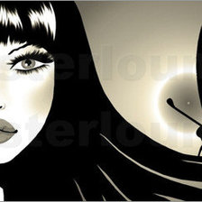 Схема вышивки «Model»