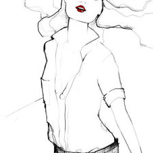 Схема вышивки «Woman»