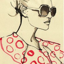 Схема вышивки «Woman»