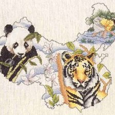 Схема вышивки «китай»