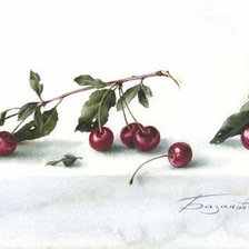 Схема вышивки «Вишня»