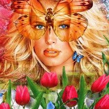 Девушка весна