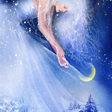 Схема вышивки «зимняя сказка»