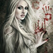 Схема вышивки «отпечаток»