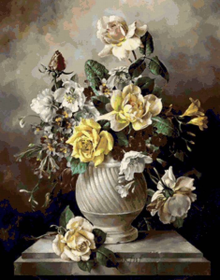 Серия "Букет" - букет, розы, цветы - предпросмотр