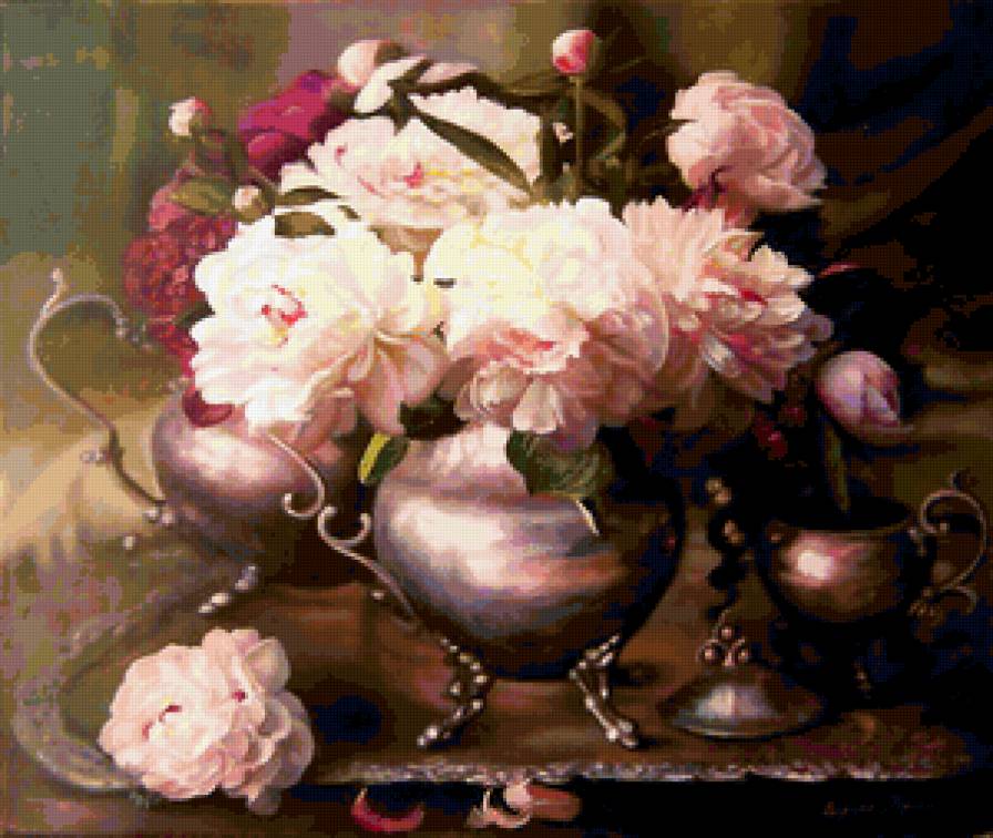 Серия "Букет" - пионы, цветы, букет - предпросмотр